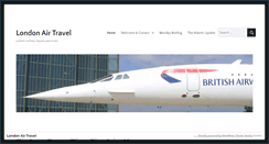 Desktop Screenshot of londonairtravel.com